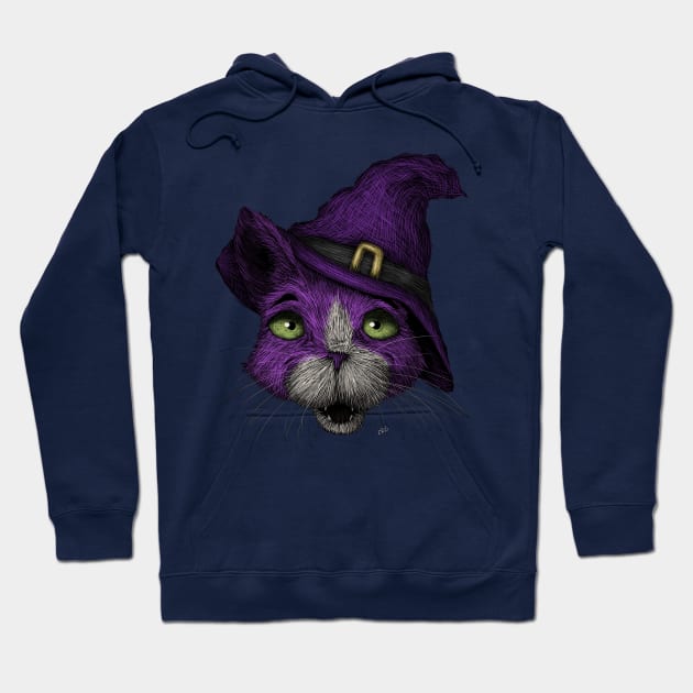 Cat Witch Hoodie by Walking in Nature